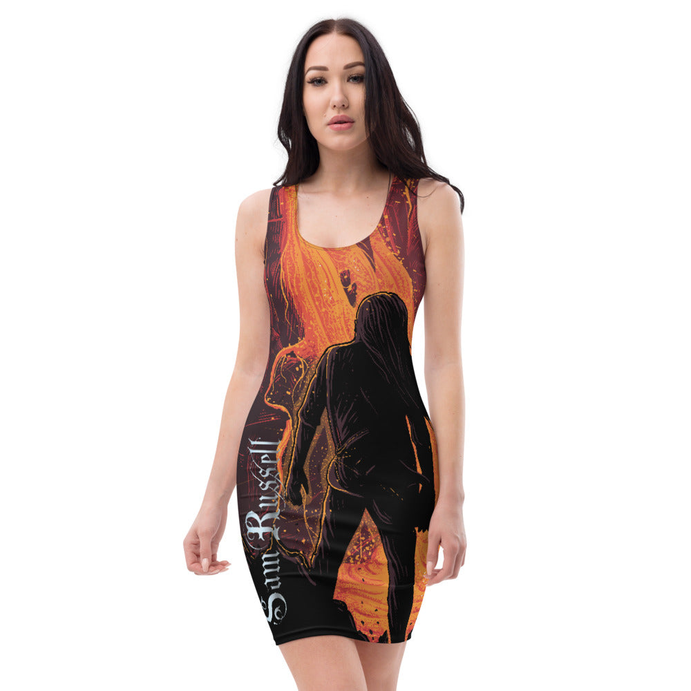 Sublimation Cut & Sew Dress Fire Desire