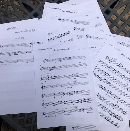 String Quartets Volume 1 Parts